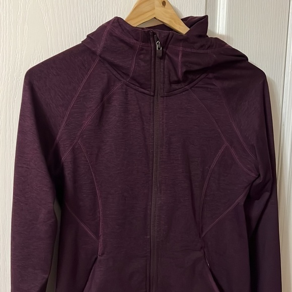EDDIE Bauer Purple Womens Hooded Sweatshirt Size Small - Picture 2 of 14